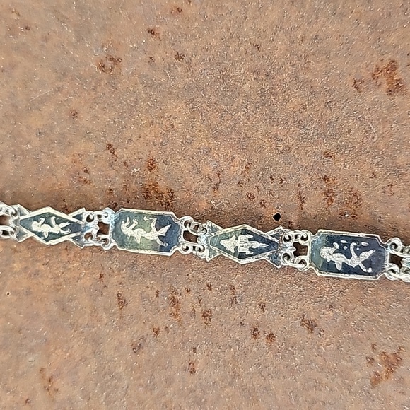 Vintage Siam Silver Bracelet - Picture 3 of 12